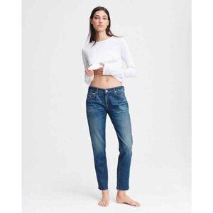 Rag & Bone Dre Low Rise Slim Boyfriend Jeans
